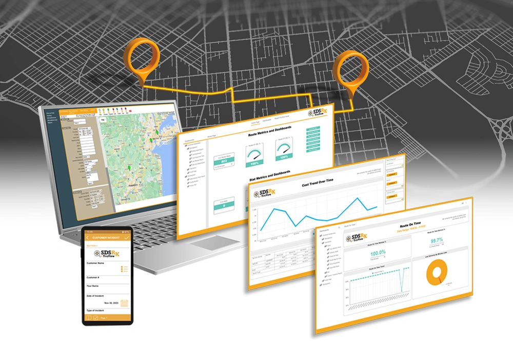 SDS-Rx Driver Map